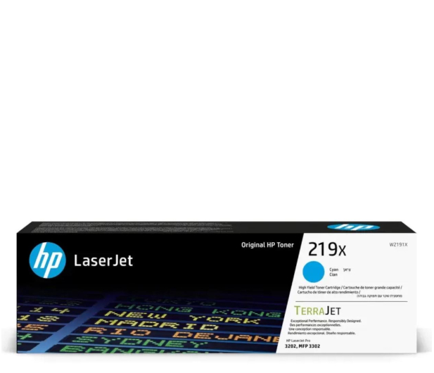 HP 219X cyan 2500str. W2191X - 1256488 - zdjęcie